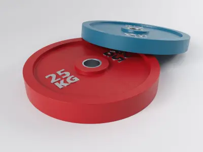 Weight Plates 3D model