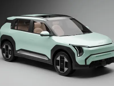 Kia EV3 2025 Low-poly 3D model