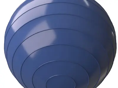 Swiss Ball Low-poly 3D model