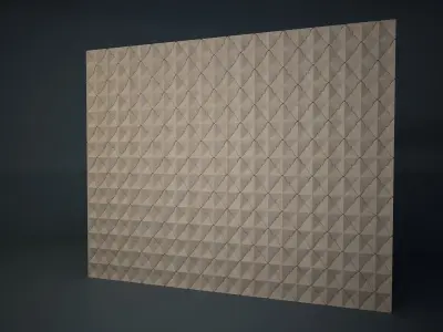 Pattern French Style 02 Low-poly 3D model