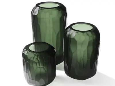 Guaxs Set Smoke Green 3D model