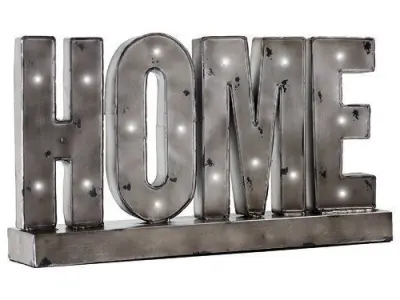 Gray Nenad Home Table Top Letter Blocks 3D model