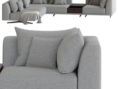Endless Sofa 3D model