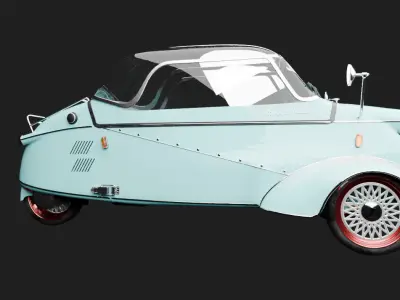 messerschmitt kabienroller 3D model
