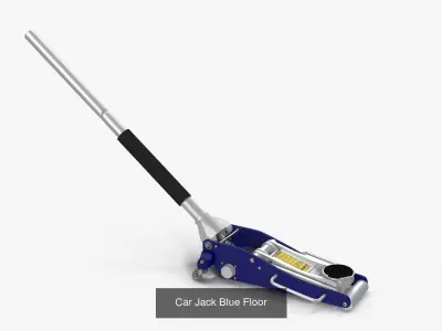 Car Jack Collection Floor 3D Model Pack