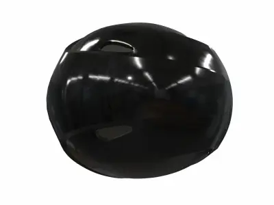 Football helmet f4 Free 3D model