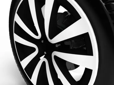 SUV and Hatchback Rims 517-219 3D model