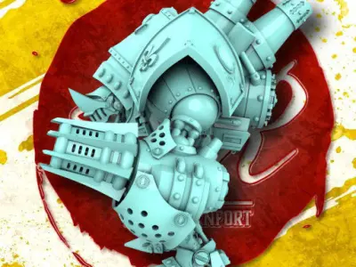 Holy Steam Knight upgrade kit 3D print model