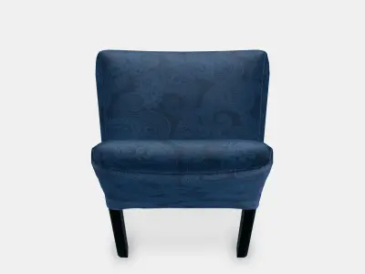 BERGMUND Chair 1 Low-poly 3D model