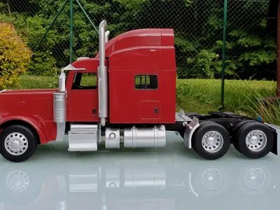Peterbilt 389 - detailed scale model kit 3D print model