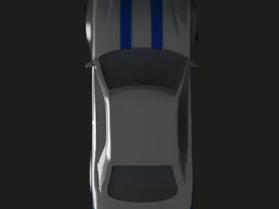 Nissan Skyline R34  Low-poly 3D model