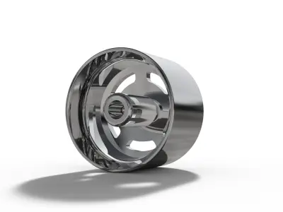 BILLET SPECIALATIES BONNEVILLE CONVENTIONAL WHEEL  3D print model