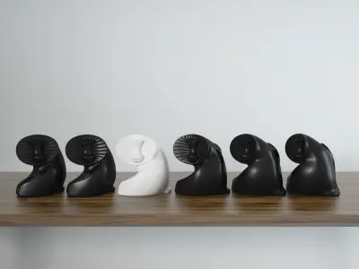 JONATHAN ADLER Ceramic Baboon 3D model