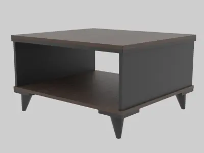 Coffee Table Free low-poly 3D model