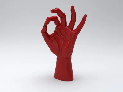Hand pack printable 3D Model Collection