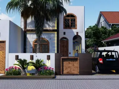 modern villa Luxury Villa modern Villa modern house 3D model
