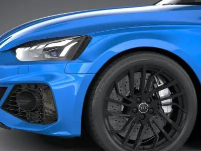 Audi RS5 Coupe 2020 3D model