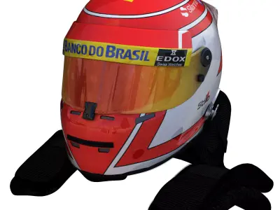 Nasr Helmet 2016 Low-poly 3D model