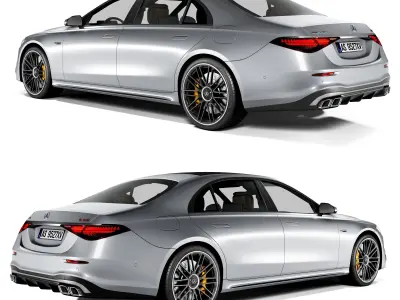 Mercedes Benz AMG S63 E Performance 3D model