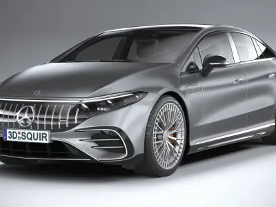 Mercedes-Benz EQS53 AMG 2022 3D model