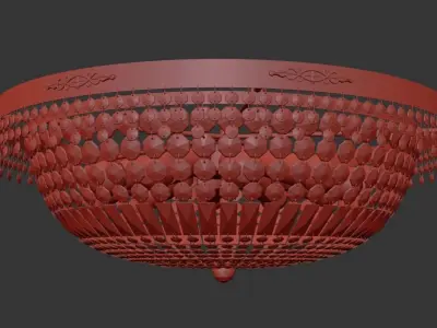 Chandelier  Pera E 1 2 80 601 G 3D model