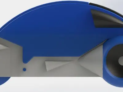 lightcycle from tron 3D model