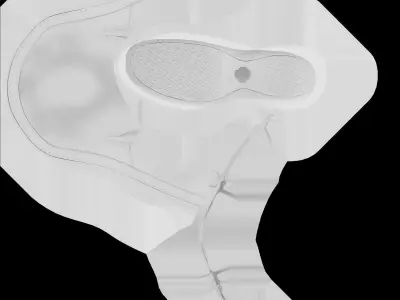 3D Scan Woman Doctor 007 3D model