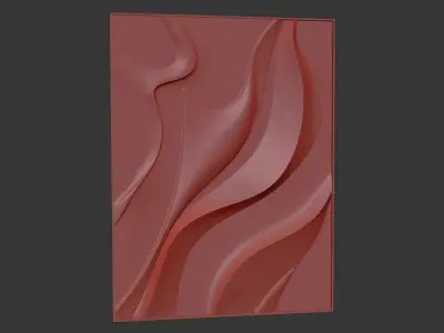 Sculptured art 3D model