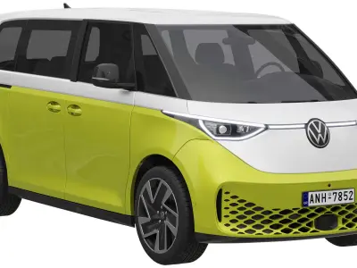 Volkswagen ID Buzz 2023 3D model