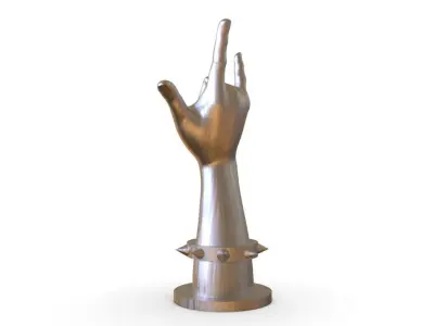 Rock Hand Rings Holder 3D print model