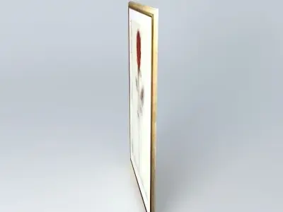 Burgundy 1  By Marilyn Robertson Free 3D model