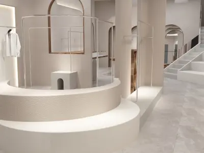 Clothing Shop 1 3D model