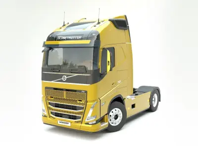 Volvo FH16 2020 750 Globetrotter 3D model