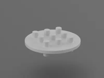 Pack 16 Abstract Geometric Shapes Primitive Doodads Low-poly 3D model