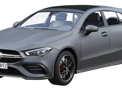 Mercedes-Benz AMG CLA 35 Shooting Brake 3D model