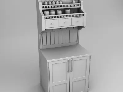 Home interior 3D print model