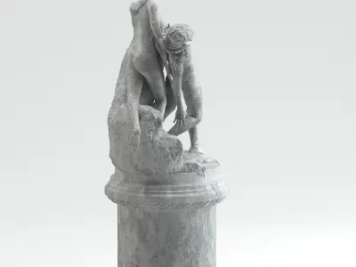 Joseph Chinard Venus Aeneas Achilles 3D model