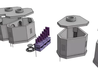 Manholes for Electrical 2400 Volt Distribution 3D model
