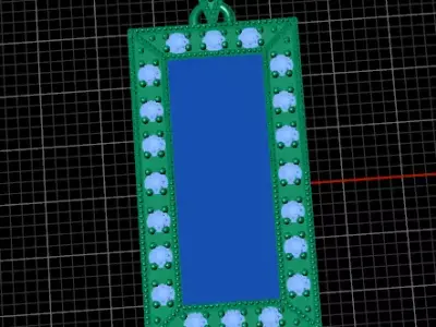 free jewelry pendant  Free 3D print model buy