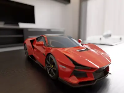 super sports 3D print model