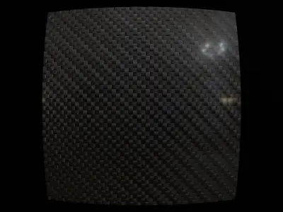 Carbon Fiber Procedural Material 3D model