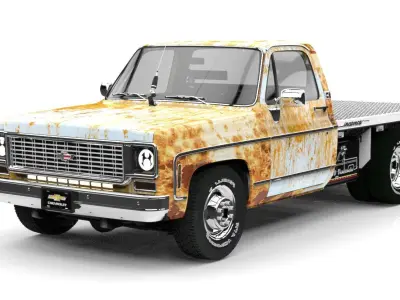 CHEVROLET C10  Low-poly 3D model