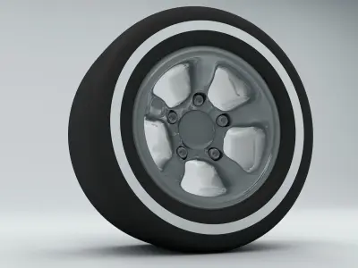 Car Wheel 3D model