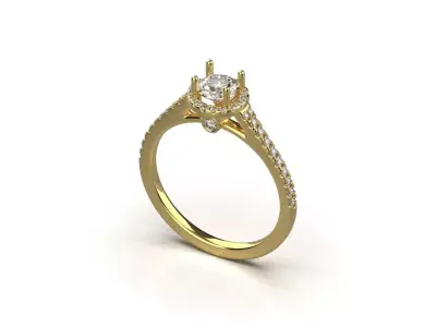 ring code 201 3D print model