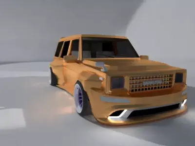 Daihatsu Taft Long Wide Body 3D model