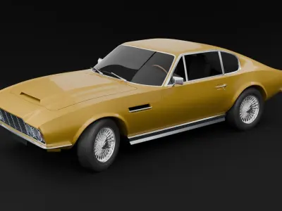 Aston Martin DBS 1970 3D model