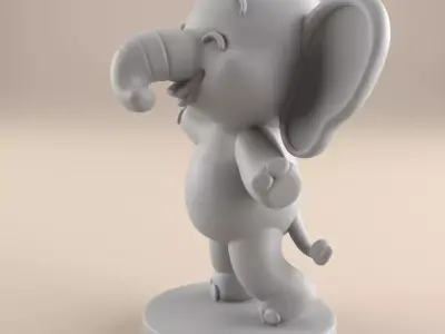 Cute Desk Paperweight 3D STL 3D print model