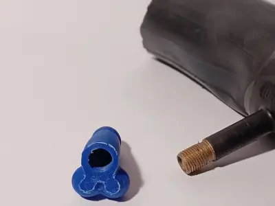 Penis Schrader Valve Cap 3D print model
