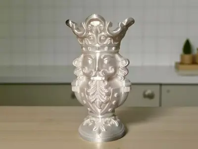 Nutcracker bust 3D print model