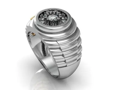 man ring 3D print model